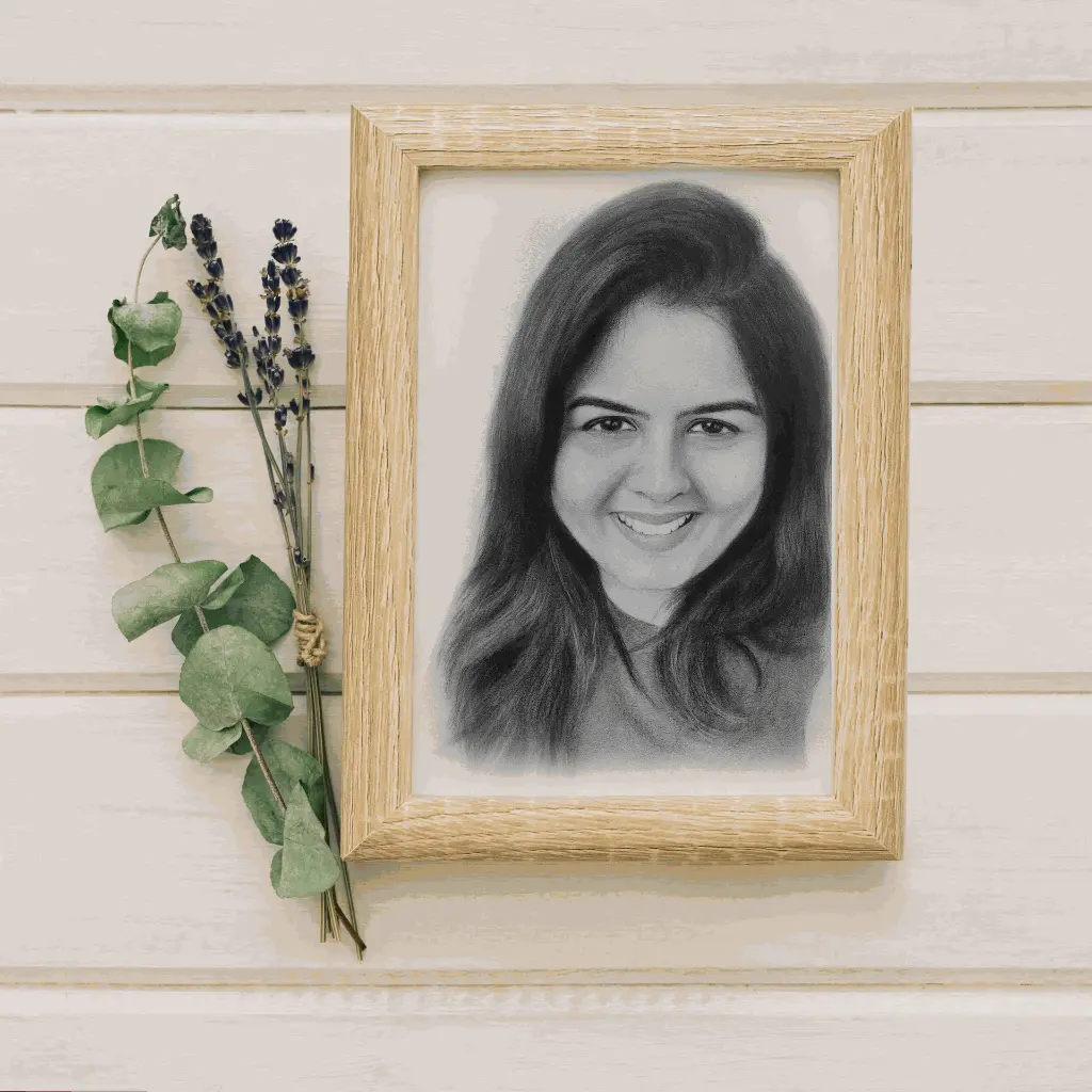 PencilSketchinframeofgirl.webp