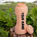 Naturexpress Personalized Eco-Friendly Water Bottle | Custom Name Printed | Unique Wheat & Rice Husk Bottle for Kids, School, Gym, Boys, Girls |Sustainable Gift for Birthday, Corporate & Travel (BPA-Free)