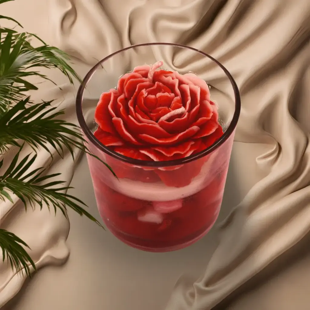 Naturexpress Personalized Handmade Peony Jar Candle - Luxurious Floral Fragrance|Unique Designs Candles| with Custom Name Printed Glass|Decorative Gift for Birthdays, Weddings, Festivals,& Home Décor